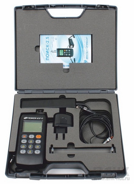 Измеритель защитного слоя бетона ПОИСК-2.5