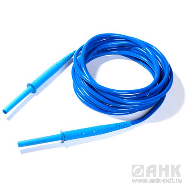 Провод измерительный с разъемами «банан» экранированный 10 кВ синий 20 м