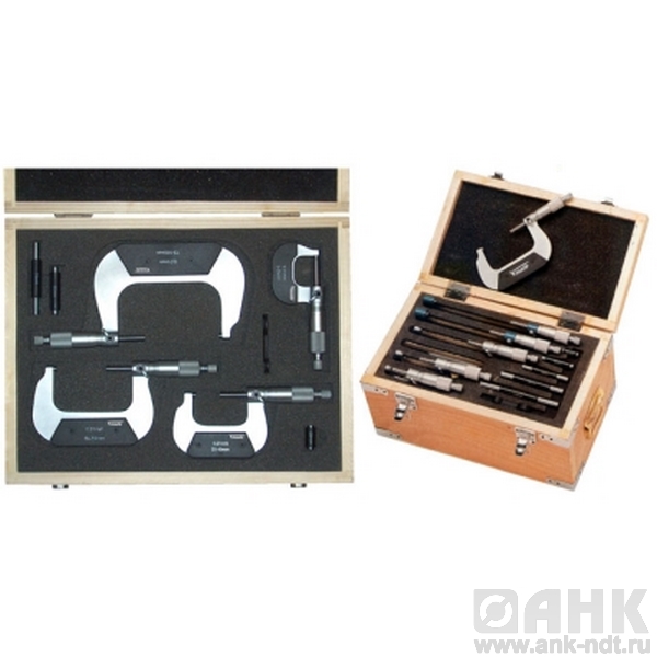 Наборы гладких микрометров Vogel