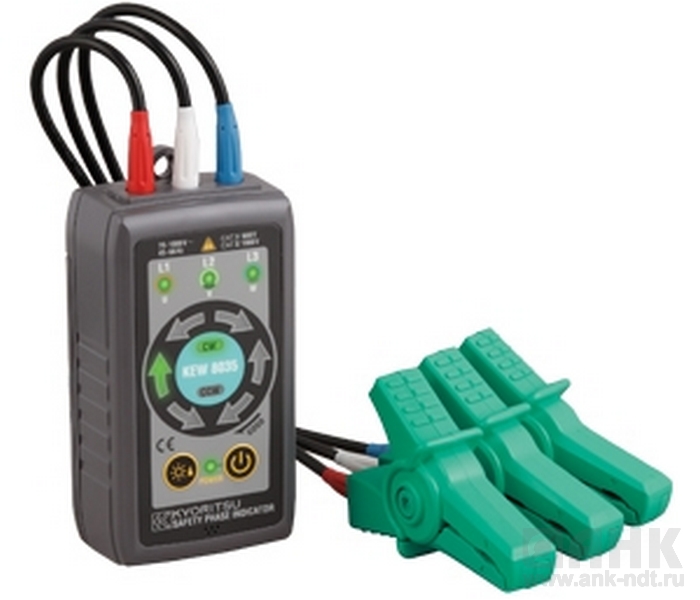 Бесконтактный безопасный индикатор фаз KEW 8035