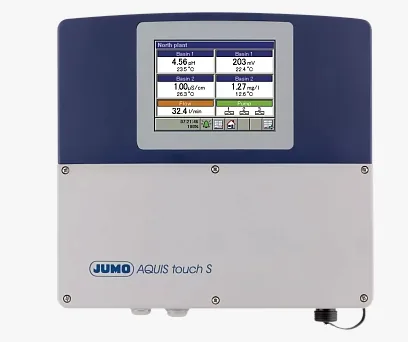 Модульный многоканальный прибор для анализа параметров жидкостей JUMO AQUIS touch S