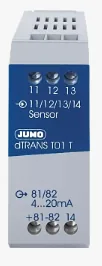 Программируемый двухпроводной измерительный преобразователь JUMО dTRANS T01