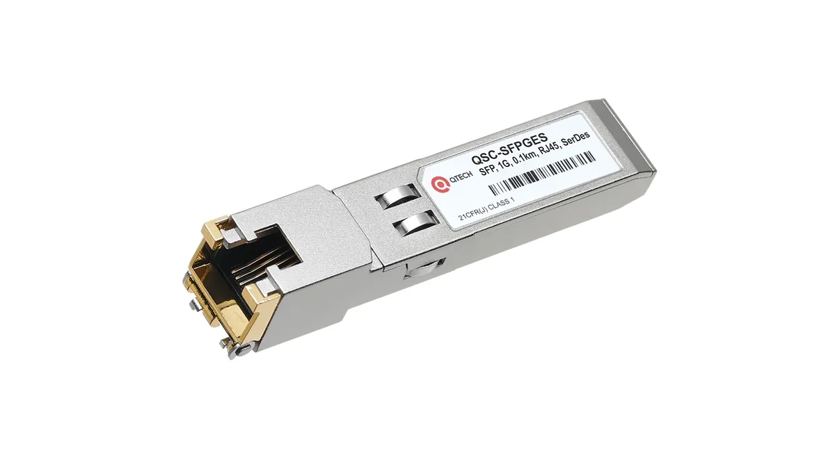 Медный модуль QTECH QSC-SFPGES