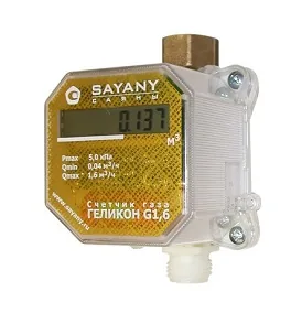 Счетчик газовый Sayany Геликон G 1,6