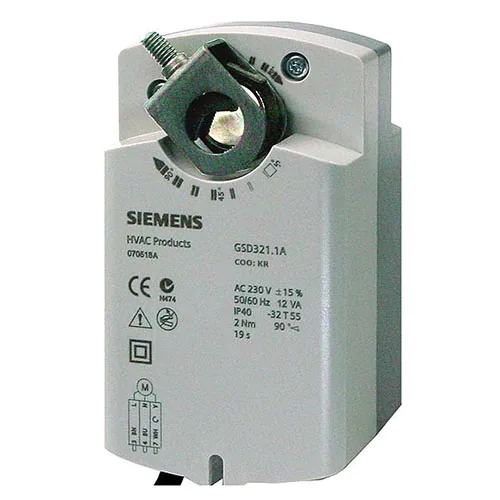 Привод воздушной заслонки Siemens GSD321.1A
